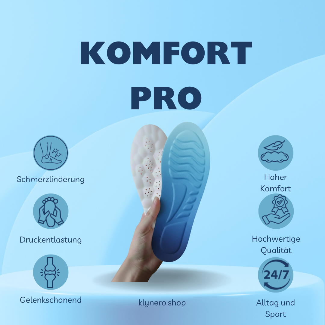 Klynero KomfortPro - Einlagen
