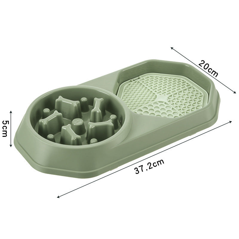 Slow Feeder Dog Bowls Puzzle Anti Gulping Interactive Bloat Durable Preventing Choking Healthy Dogs Bowl